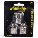 Smart Value Workshop Luggage Padlocks