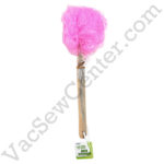 Bath Scrubber with Wooden Handle