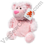 Embroider Buddy Bobby Bear Pink 16 Inch Embroidery Stuffed Animal