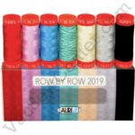 Aurifil 2019 Row by Row Experience Collection Box 7 Small Spools