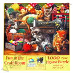 Fun In The Craft Room Jigsaw Puzzle 1000pc