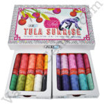 Aurifil Tula Pink Sunrise Thread Collection 50wt 20 Small Spools