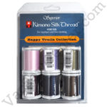 Superior Threads Kimono Silk Thread Set Happy Trails Collection 6 Spools