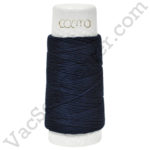 Cosmo Hidamari Sashiko Solid Thread 30 Meters Indigo Blue