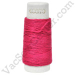 Cosmo Hidamari Sashiko Solid Thread 30 Meters Raspberry Sorbet