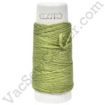 Cosmo Hidamari Sashiko Solid Thread 30 Meters Green Tea