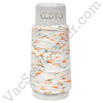 Cosmo Hidamari Sashiko Variegated Thread 30 Meters Shaved Ice Orange Blue