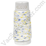 Cosmo Hidamari Sashiko Variegated Thread 30 Meters Shaved Ice Blue Yellow