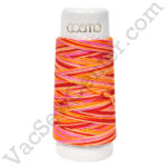 Cosmo Hidamari Sashiko Variegated Thread 30 Meters Tequila Sunrise