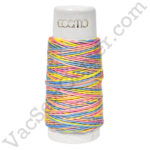 Cosmo Hidamari Sashiko Variegated Thread 30 Meters Rainbow Sorbet