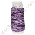 Cosmo Hidamari Sashiko Variegated Thread 30 Meters Blueberry Yogurt