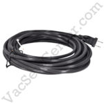 Generic 40 Foot Gray 17/2 SVT 12A Vacuum Power Cord with Polarized Plug