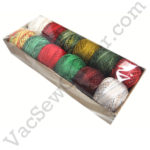 Valdani Pearl Cotton 12 Color Size 8 Christmas Time Thread