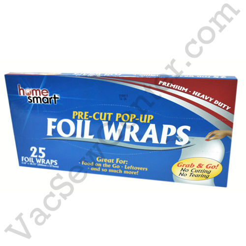 Home Smart Pre Cut Pop Up Foil Wraps