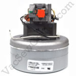 Ametek Lamb 5.7 Inch 2 Stage 120 Volt Thru-Flow Motor 116432-00