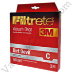 3M Filtrate Dirt Devil Style C Vacuum Bags