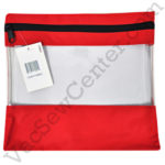 Craft Caddy Bag 11 Inch By 10 Inch With Red