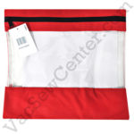 Craft Caddy Bag 13 Inch By 12 Inch With Red