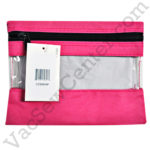 Craft Caddy Bag 8 Inch By 6 Inch Hot Pink