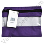 Craft Caddy Bag 8 Inch By 6 Inch Purple