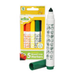 Sesame Street Washable Broad Line Markers