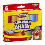 Playskool Washable Sidewalk Chalk 6ct