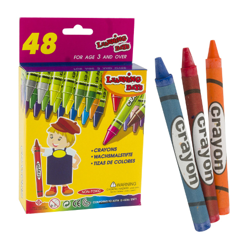 64 Piece Learning Days Crayon Pack - Dixon's Vacuum and Sewing