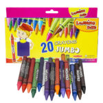 20 Piece Learning Days Jumbo Crayons