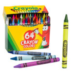 Crayola 64 Crayon Colors with Sharpener