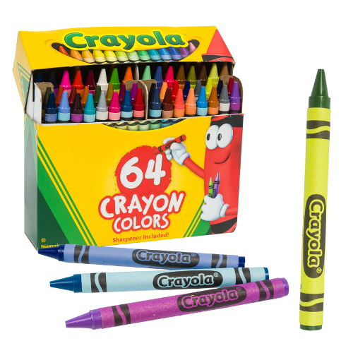 Crayola Assorted Color Crayons 64 pk - Ace Hardware