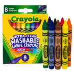 Crayola Ultra Clean Washable Large Crayons