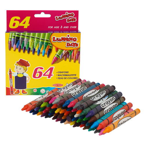 16 Piece Learning Days Jumbo Crayons with Case - Dixon's Vacuum and Sewing  CenterDixon's Vacuum and Sewing Center