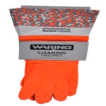 Latex Cleaning Gloves Orange