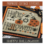 Happy Halloween Cross Stitch Pattern