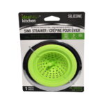 Ideal Kitchen Green Silicone Sink Strainer