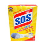 SOS Steel Wool Soap Pads 18 Pack