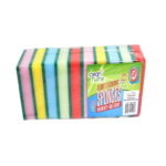 Clean Home Assorted Scrubbing Sponges 10 Pack