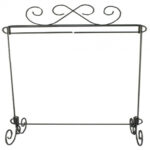 Classic Motifs 12 Inch x 14 Inch Scroll Single Craft Stand