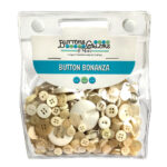 Buttons Galore Button Grab Bag Bonanza Collection Ivory