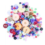 Buttons Galore Mixed Color Grab Bag Craft and Sewing Buttons