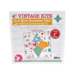 4 Inch Vintage Kite Quilt Block Foundation Papers