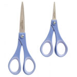 Fiskars Performance 5in and 7in Softgrip Titanium Scissors French Violet