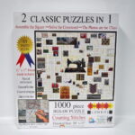 Counting the Stitches Jigsaw and Crossword Puzzle 1000 Piece