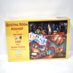 Quilting Room Mischief Jigsaw Puzzle 300 Piece