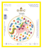 DMC Beginners Cross Stitch Kit XS Unicorn BK1916L