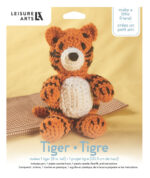 Leisure Arts Friend Tiger Crochet Pudgies Kit 57009