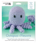 Leisure Arts Olive Octopus Crochet Pudgies Kit 57014