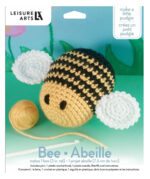 Leisure Arts Bernie Bee Crochet Pudgies Kit 57016