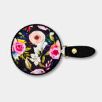 Monarque Floral On Black Tape Measure