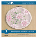 Leisure Arts Wild Angelica 6 Inch Embroidery Kit 56810